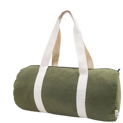 Rekan Duff Sporttas Van Gerecycled Canvas Groen
