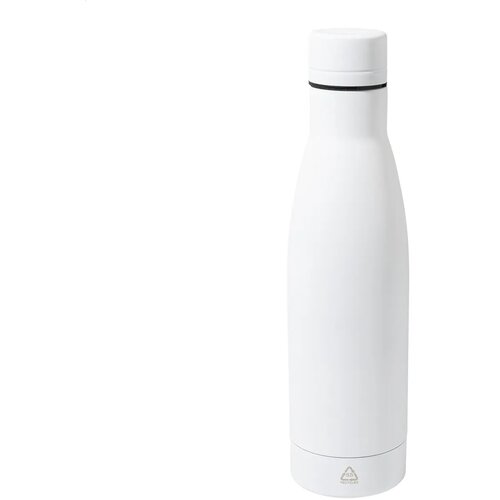 Rubbar Fles Van Gerecycled Roestvrij Staal Wit