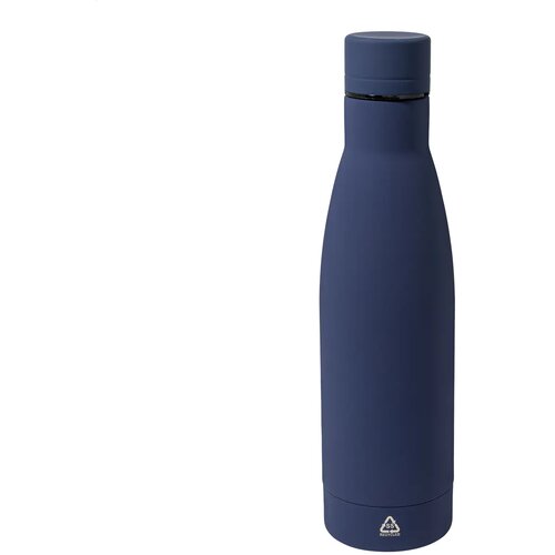 Rubbar Fles Van Gerecycled Roestvrij Staal Donker Blauw