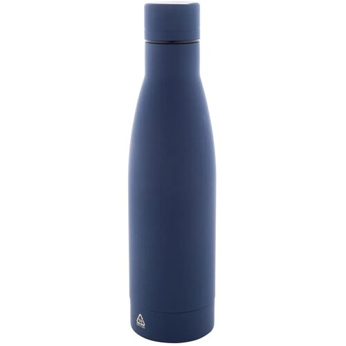 Rubbar Fles Van Gerecycled Roestvrij Staal Donker Blauw