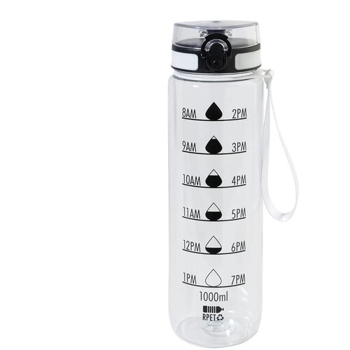 Sipcount Rpet Motivatie Fles Transparant