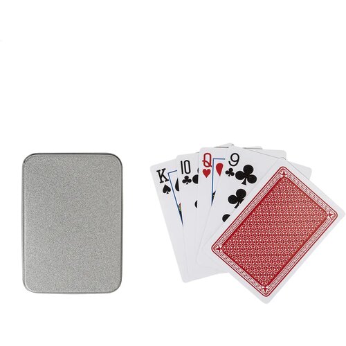 Spades Speelkaarten Zilver