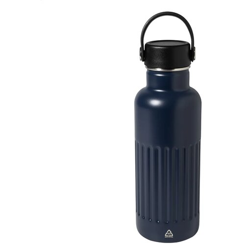 Streaky Go Geïsoleerde Fles Donker Blauw