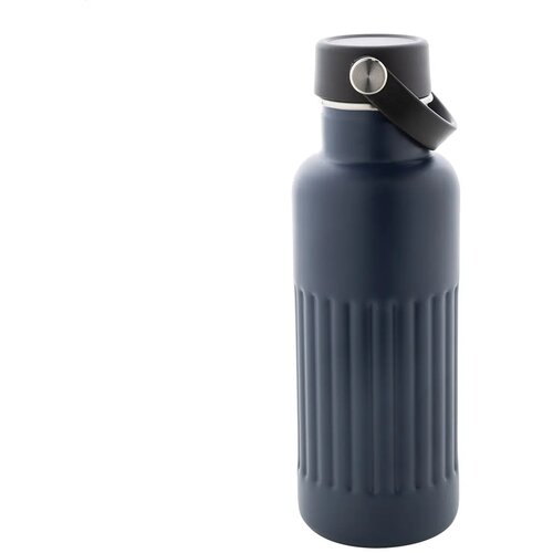 Streaky Go Geïsoleerde Fles Donker Blauw