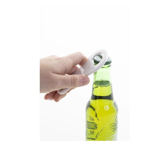 Swirl Rabs Flesopener Wit