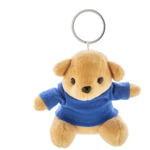 Teddyfob Pluche Teddybeer Sleutelhanger Blauw