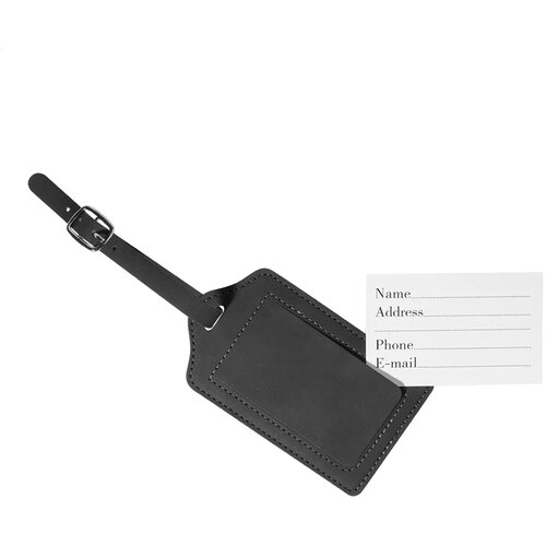Twinpass Rpu Paspoort En Kofferlabel Set Zwart