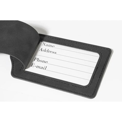 Twinpass Rpu Paspoort En Kofferlabel Set Zwart