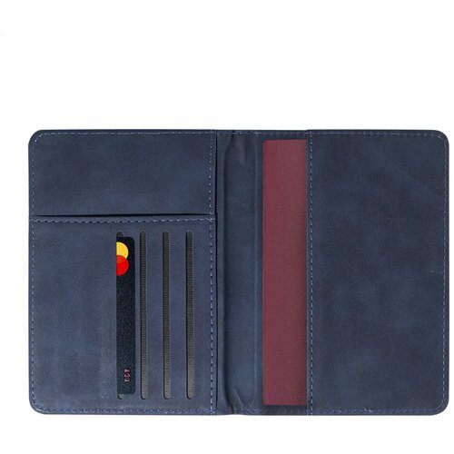 Twinpass Rpu Paspoort En Kofferlabel Set Donker Blauw