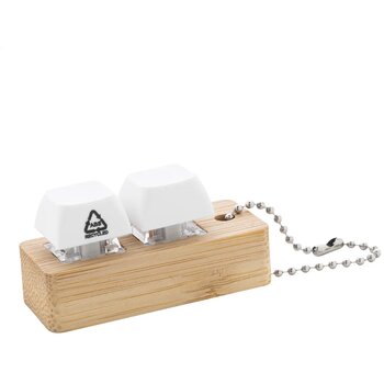 Typoo Antistress Sleutelhanger Wit