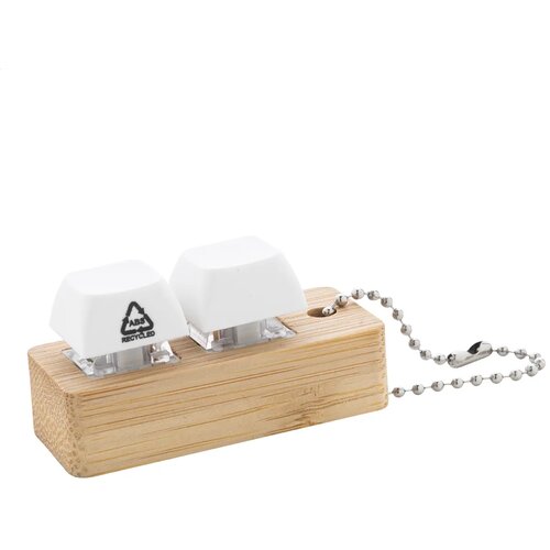 Typoo Antistress Sleutelhanger Wit