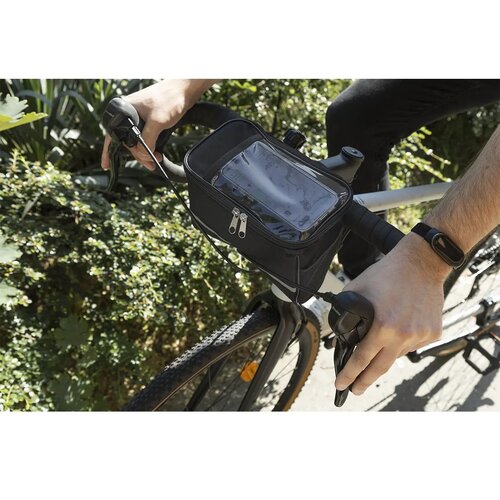 Velofon Plus Rpet Fiets Mobiele Houder Tas Zwart