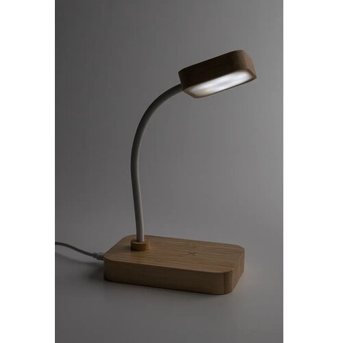 Voltglow Bureaulamp Met Draadloze Oplader Natuurlijk