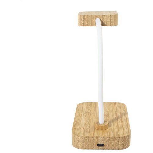 Voltglow Bureaulamp Met Draadloze Oplader Natuurlijk