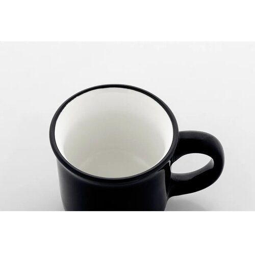 Woodstock Mini Mini Vintage Mok Zwart