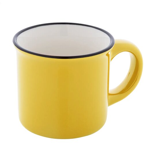 Woodstock Mini Mini Vintage Mok Geel
