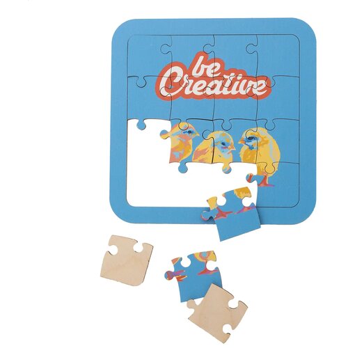 Wozzle Aangepaste Houten Puzzel Natuurlijk