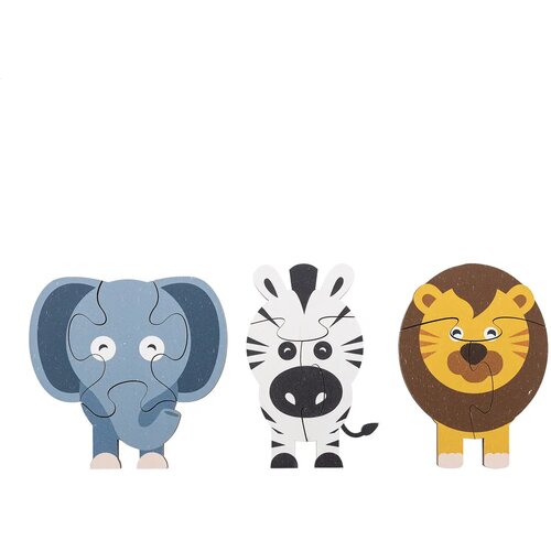 Zoofrik Puzzelgame, Dieren Meerkleurig