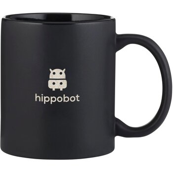 Kitty Mug Matt Black 350 Ml Mok Zwart