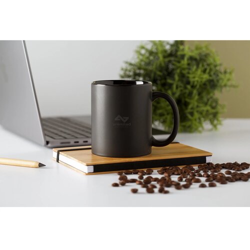 Kitty Mug Matt Black 350 Ml Mok