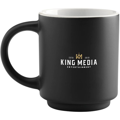 Stack Mug Black 180 Ml