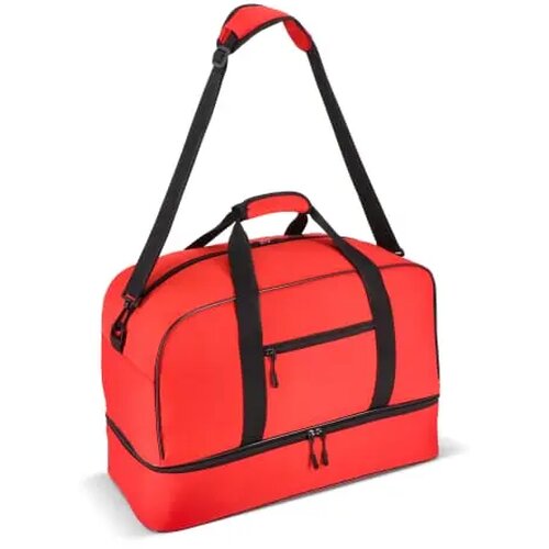 600D gerecycled PET sport- en reistas 55.5 x 25 x 36 cm 50 L rood
