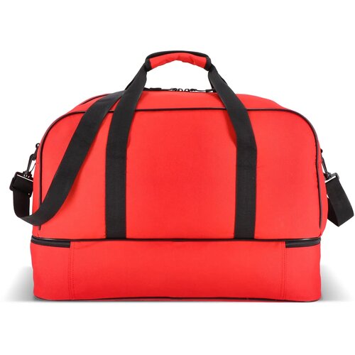 600D gerecycled PET sport- en reistas 55.5 x 25 x 36 cm 50 L rood