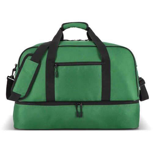 600D gerecycled PET sport- en reistas 55.5 x 25 x 36 cm 50 L groen