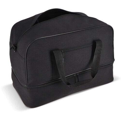 600D gerecycled PET sport- en reistas 55.5 x 25 x 36 cm 50 L zwart