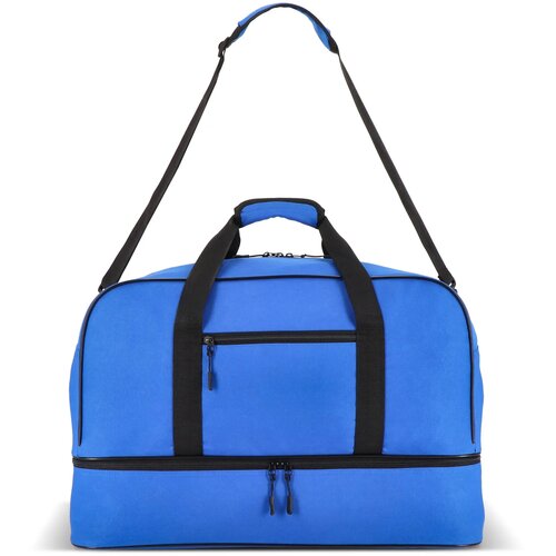 600D gerecycled PET sport- en reistas 55.5 x 25 x 36 cm 50 L blauw