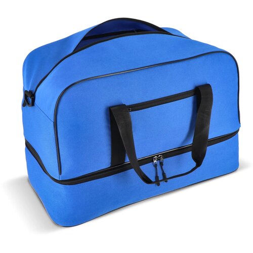 600D gerecycled PET sport- en reistas 55.5 x 25 x 36 cm 50 L blauw