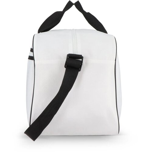 600D gerecycled PET sport- en reistas 48 x 25 x 28 cm 30 L wit / zwart