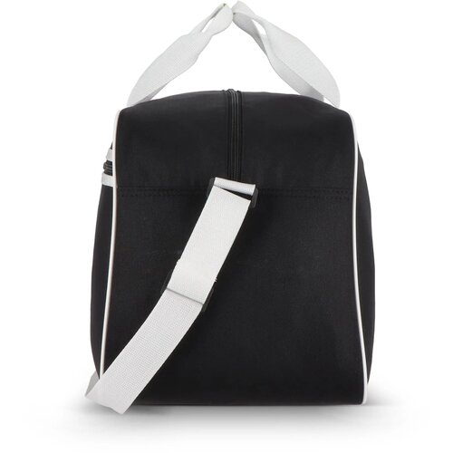 600D gerecycled PET sport- en reistas 48 x 25 x 28 cm 30 L zwart / wit