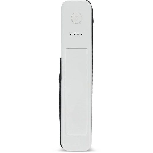 5-in-1 Travel Powerbank 2600 mAh - Bagageweegschaal - Zaklamp - Liniaal - Thermometer wit