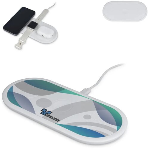 3-in-1 Draadloze Oplader 15 W, Smartphone / Apple Watch / AirPod