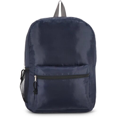 190T gerecycled PET lichtgewicht rugzak 30.5 x 12.7 x 42 cm 16 L donkerblauw