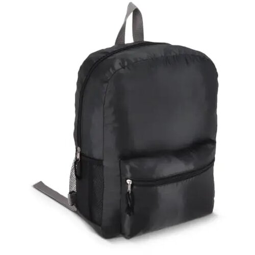 190T gerecycled PET lichtgewicht rugzak 30.5 x 12.7 x 42 cm 16 L zwart