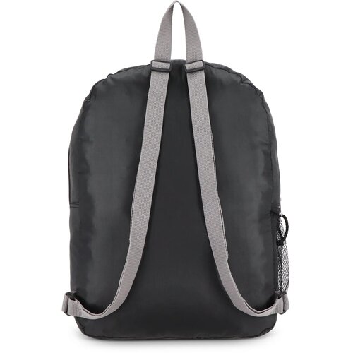 190T gerecycled PET lichtgewicht rugzak 30.5 x 12.7 x 42 cm 16 L zwart