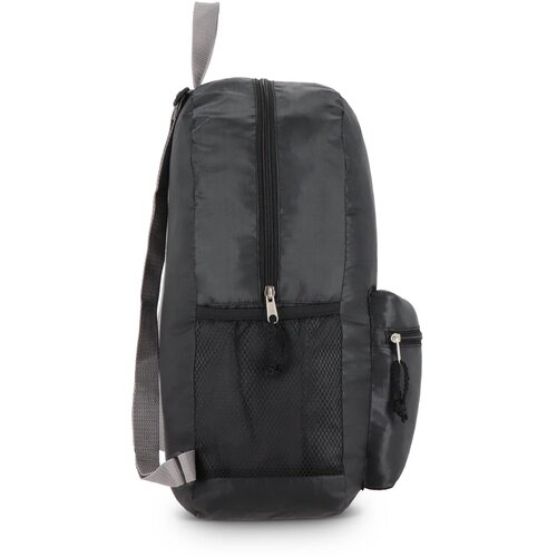 190T gerecycled PET lichtgewicht rugzak 30.5 x 12.7 x 42 cm 16 L zwart