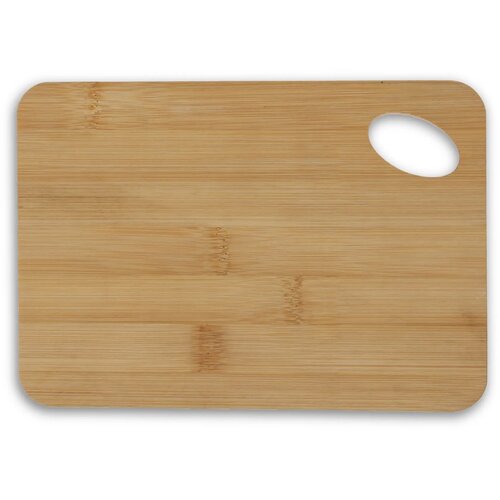 Bamboo snijplank 15x22x1cm natuur
