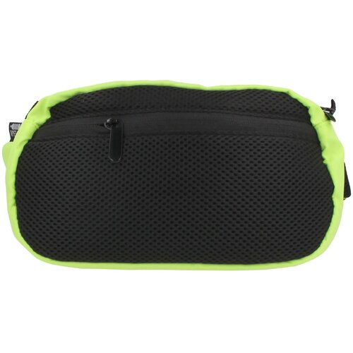 Crossbodytas R-PET met trekkoord lichtgroen