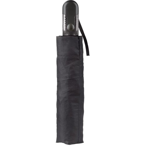 Deluxe 23” omkeerbare auto open/sluiten paraplu zwart