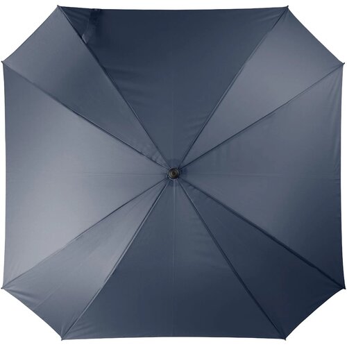 Deluxe 27” vierkante paraplu auto open donkerblauw