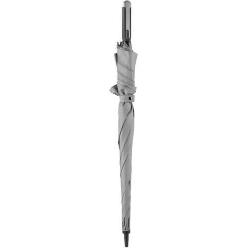 Deluxe 27” vierkante paraplu auto open grijs