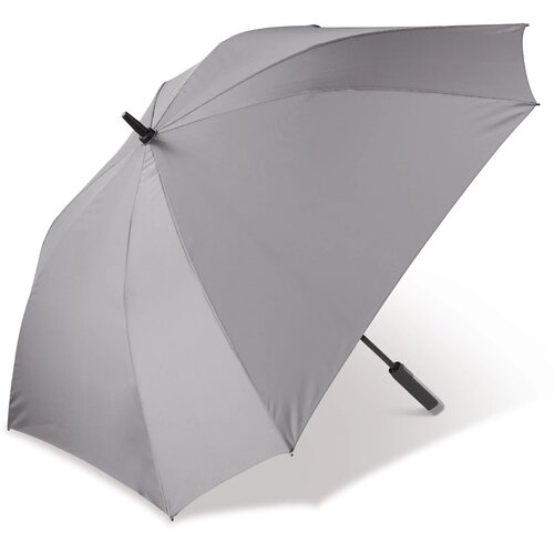 Deluxe 27” vierkante paraplu auto open grijs