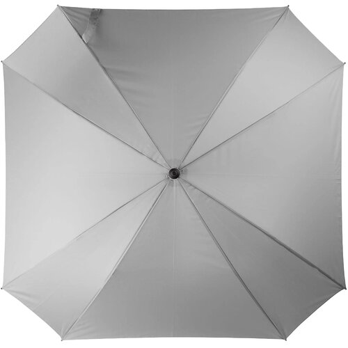 Deluxe 27” vierkante paraplu auto open grijs