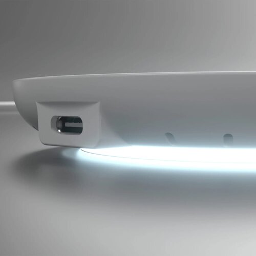Draadloze Oplader 15 W Fast Charge met LED indicator wit