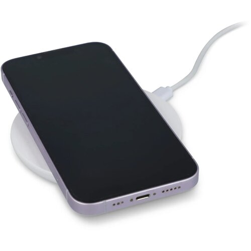 Draadloze Oplader 15 W Fast Charge met LED indicator wit