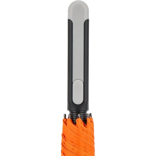 Emerantia 190T Pongee 23" Stokparaplu Auto open oranje