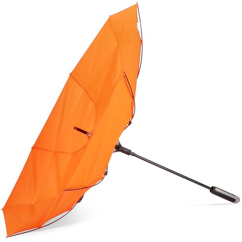 Emerantia 190T Pongee 23" Stokparaplu Auto open oranje